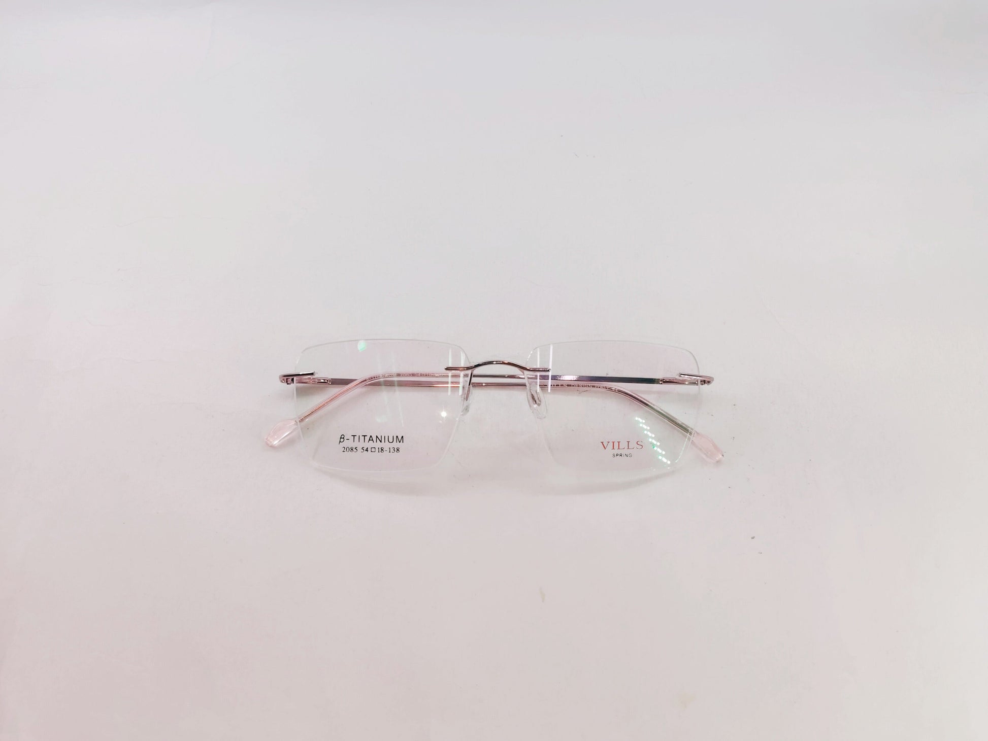 iDom Eyeglasses Rimless Rectangle Specs For Men 131612