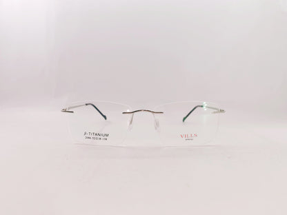 iDom Eyeglasses Rimless Rectangle Specs For Men 131612