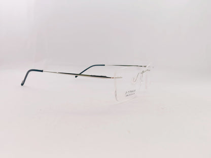 iDom Eyeglasses Rimless Rectangle Specs For Men 131612