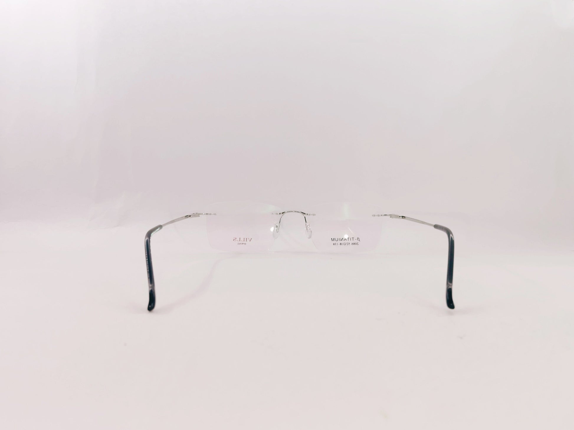 iDom Eyeglasses Rimless Rectangle Specs For Men 131612