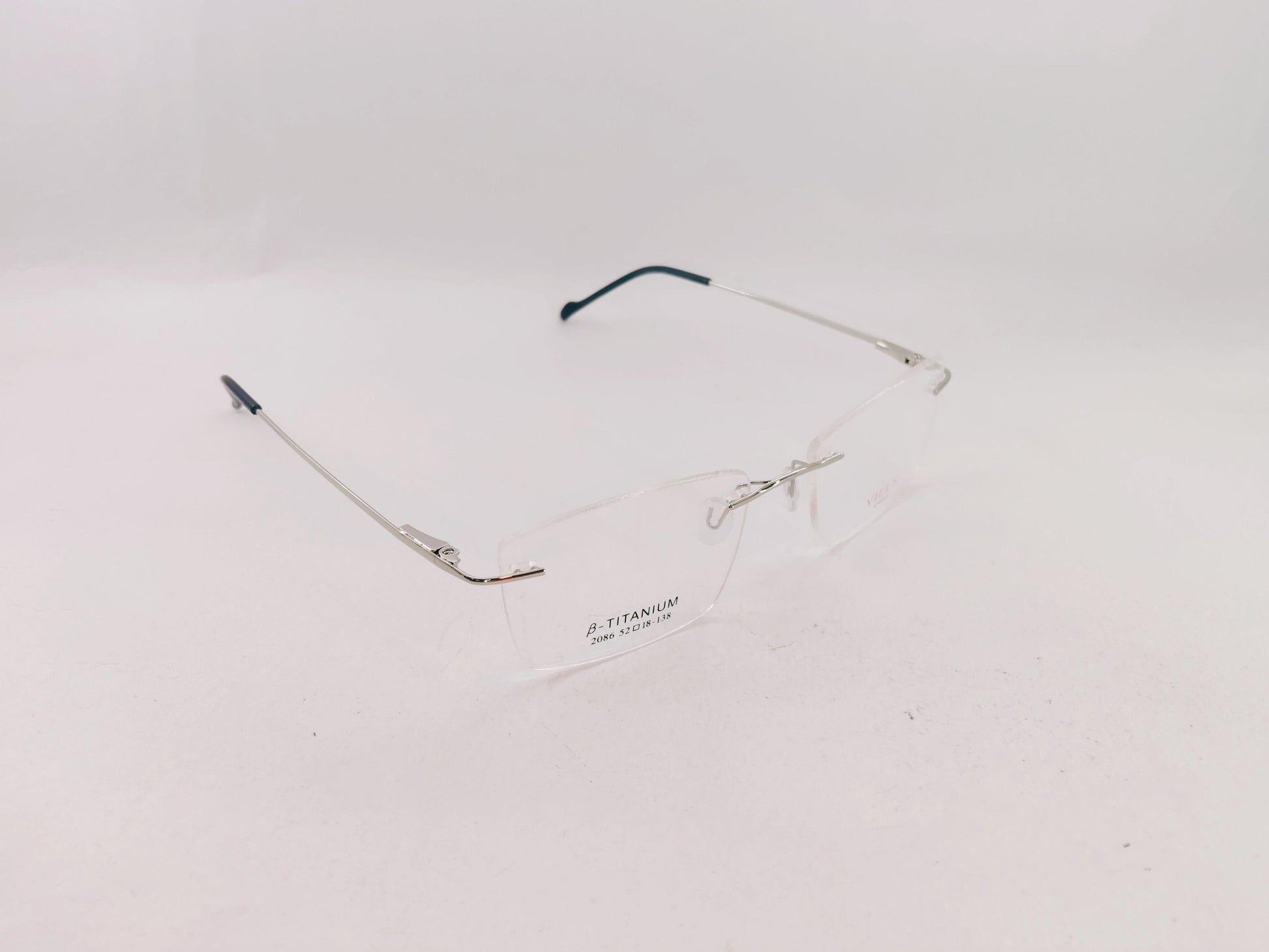 iDom Eyeglasses Rimless Rectangle Specs For Men 131612