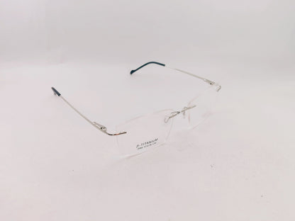 iDom Eyeglasses Rimless Rectangle Specs For Men 131612