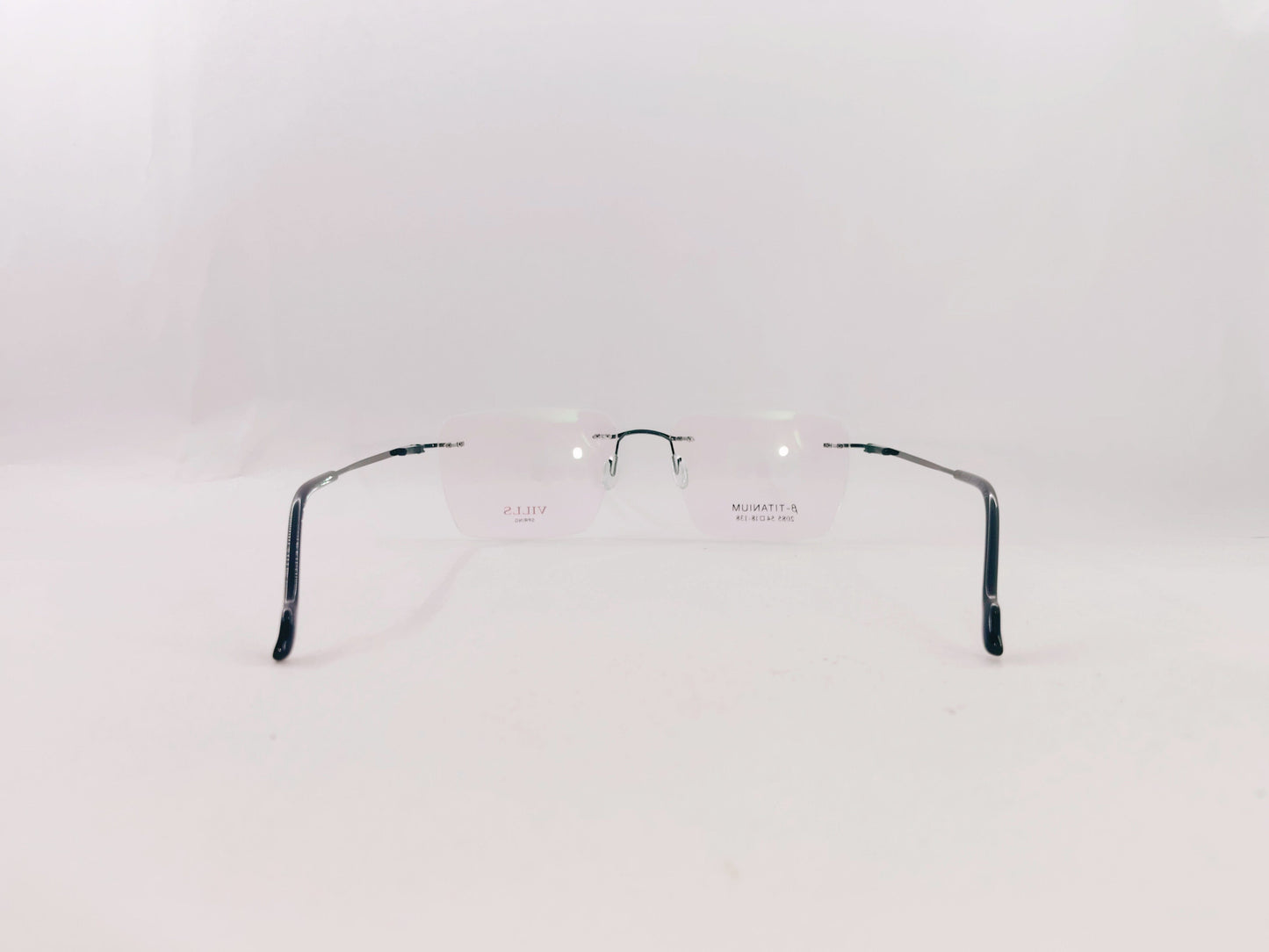 iDom Eyeglasses Rimless Rectangle Specs For Men 139008