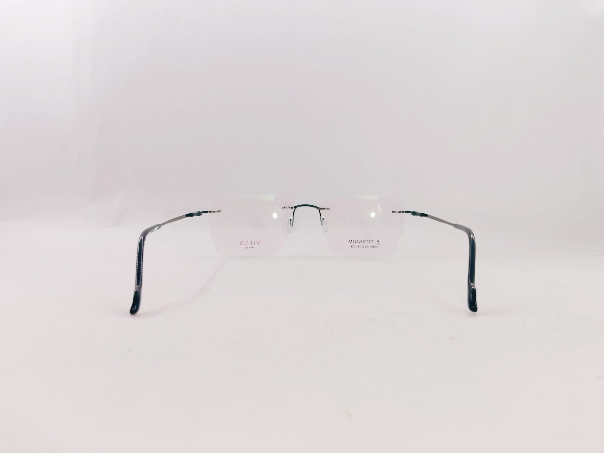 iDom Eyeglasses Rimless Rectangle Specs For Men 139008