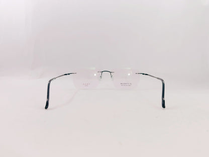 iDom Eyeglasses Rimless Rectangle Specs For Men 139008