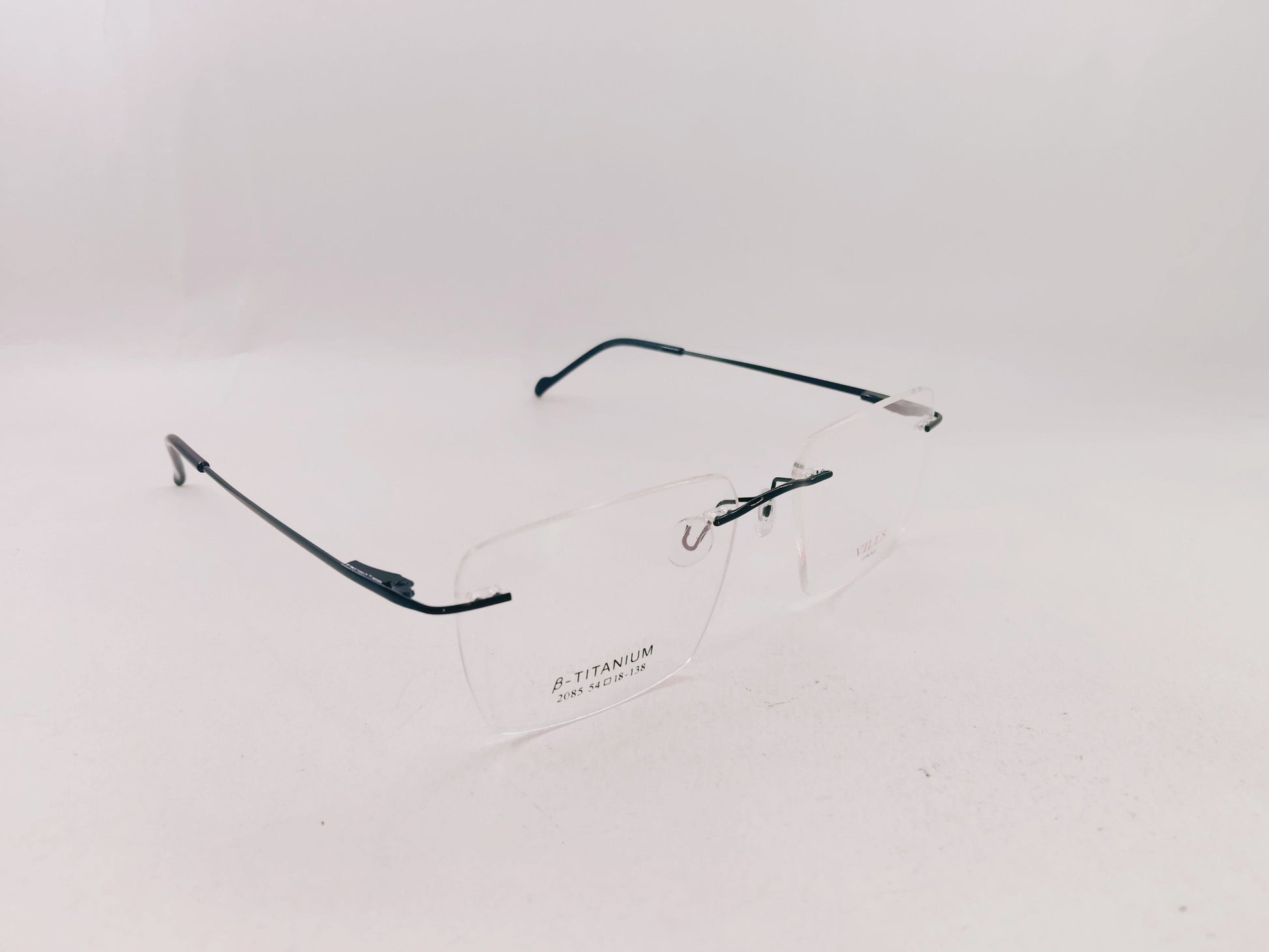 iDom Eyeglasses Rimless Rectangle Specs For Men 139008