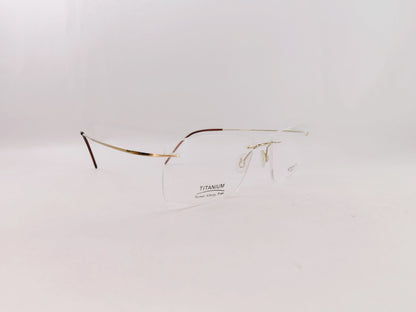 iDom Eyeglasses Rimless Rectangle Specs For Men 167453