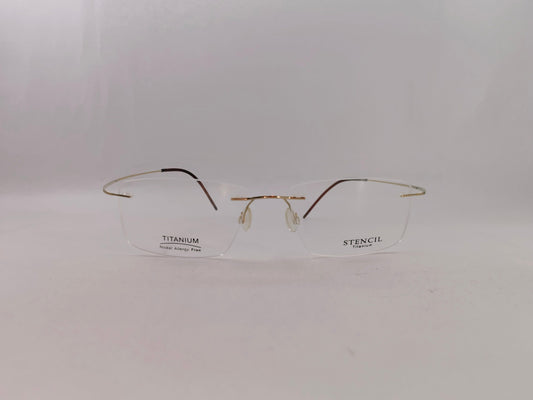 iDom Eyeglasses Rimless Rectangle Specs For Men 167453