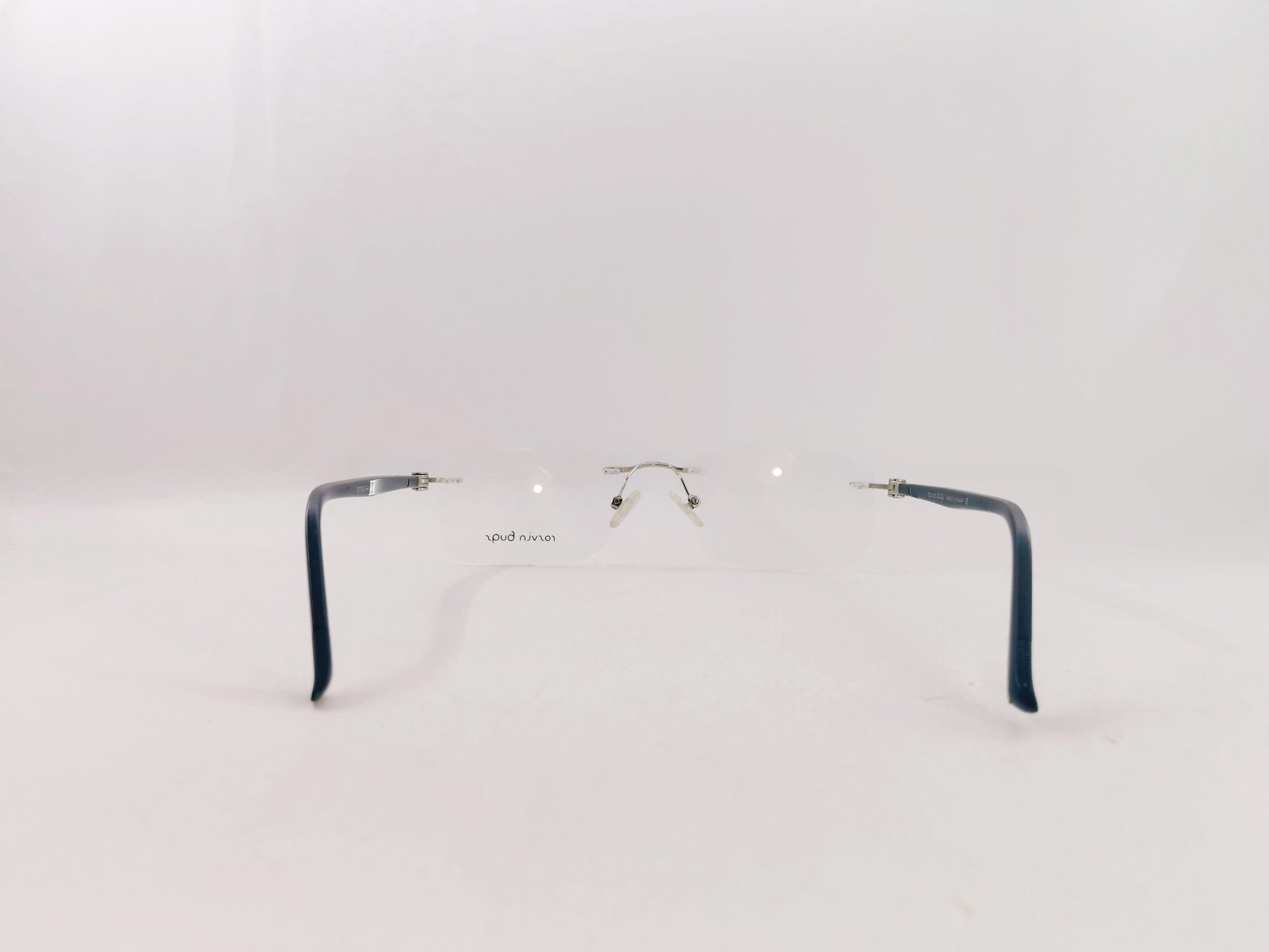 iDom Eyeglasses Rimless Rectangle Specs For Men 168195