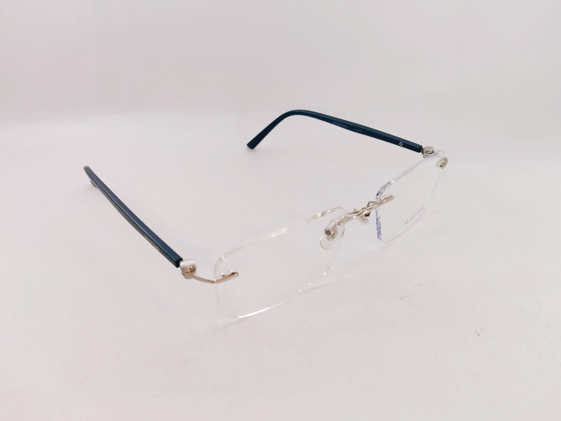 iDom Eyeglasses Rimless Rectangle Specs For Men 168195