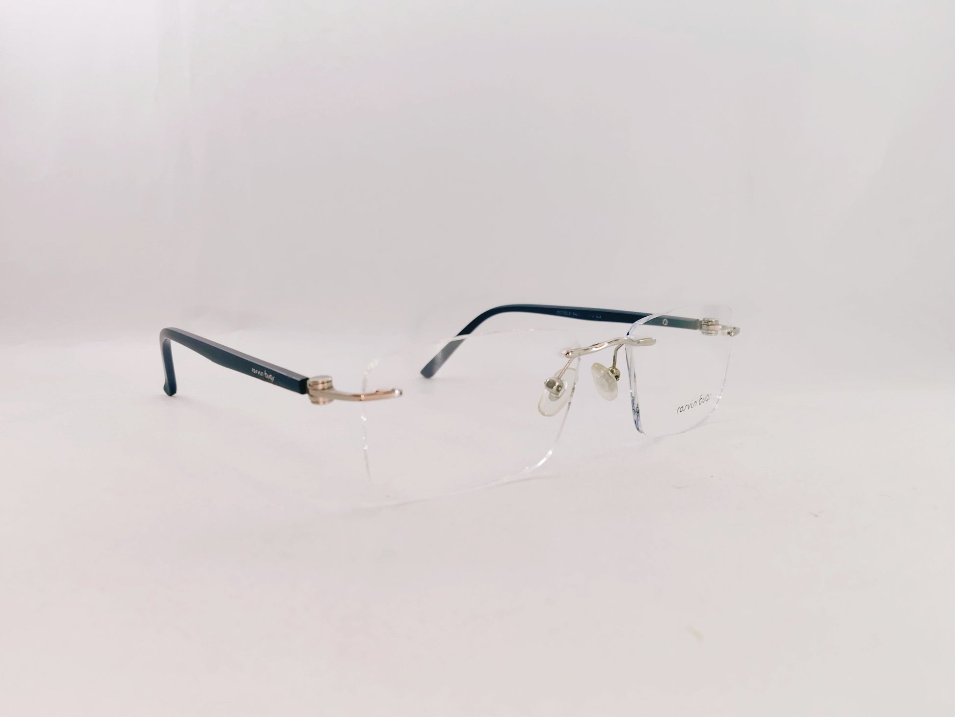 iDom Eyeglasses Rimless Rectangle Specs For Men 168195