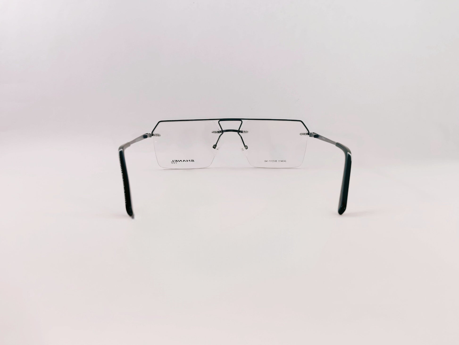 iDom Eyeglasses Rimless Rectangle Specs For Men 205243