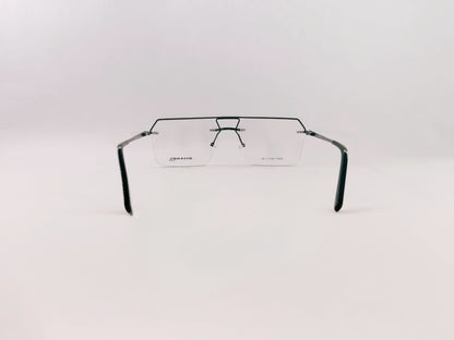iDom Eyeglasses Rimless Rectangle Specs For Men 205243