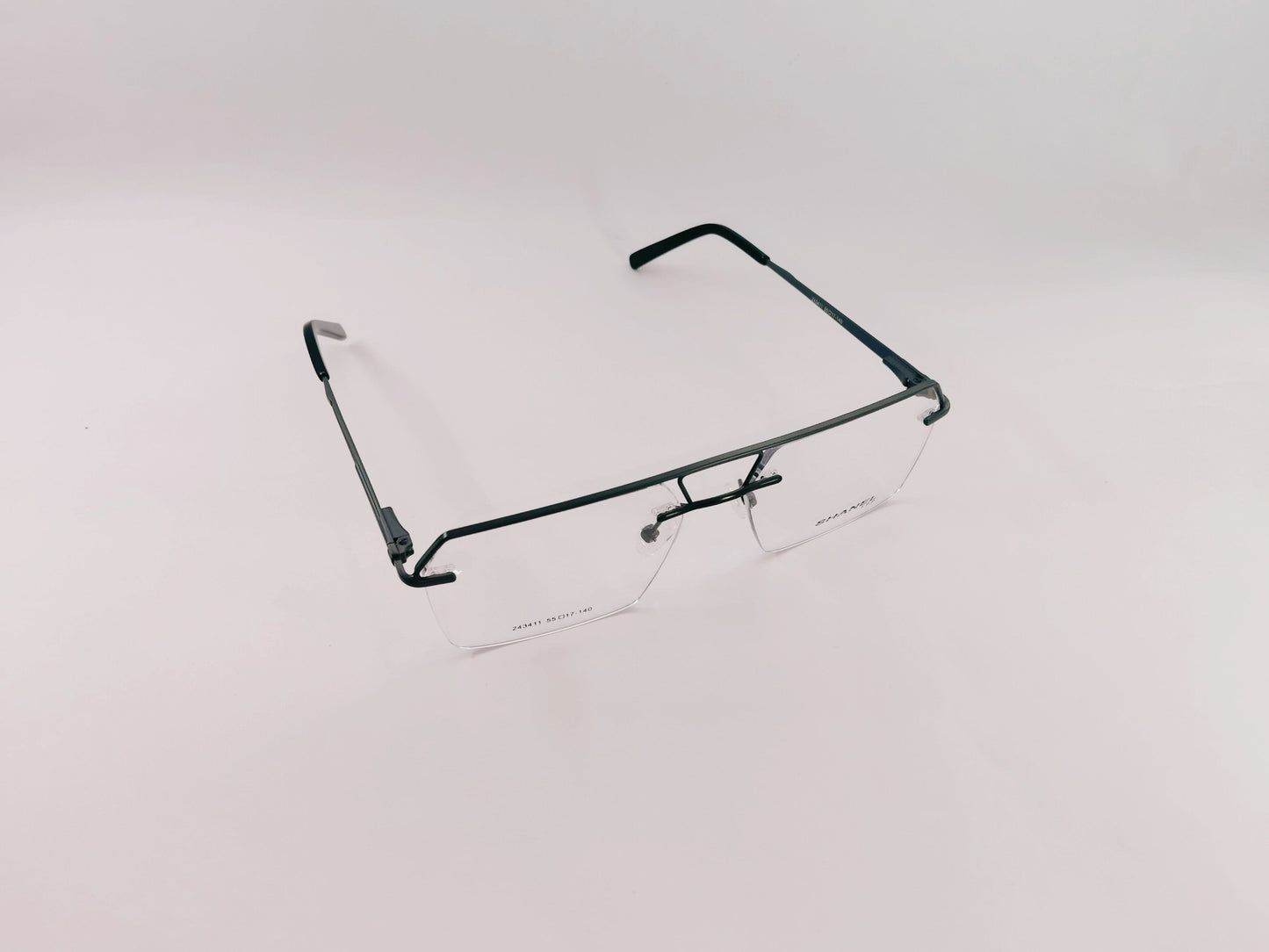 iDom Eyeglasses Rimless Rectangle Specs For Men 205243