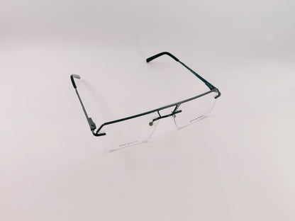 iDom Eyeglasses Rimless Rectangle Specs For Men 205243