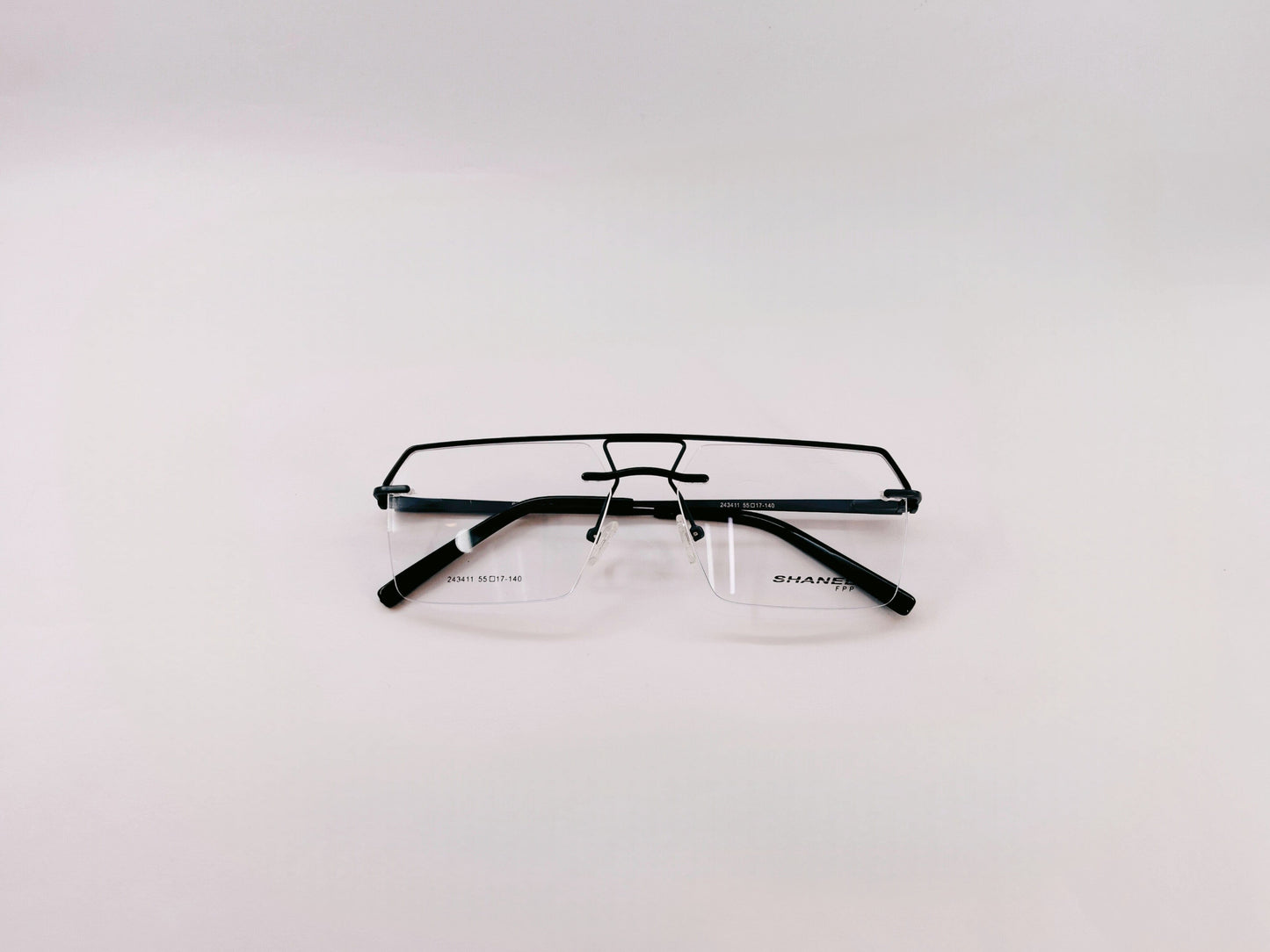 iDom Eyeglasses Rimless Rectangle Specs For Men 205243