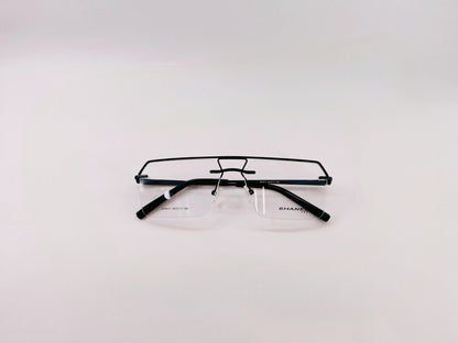 iDom Eyeglasses Rimless Rectangle Specs For Men 205243