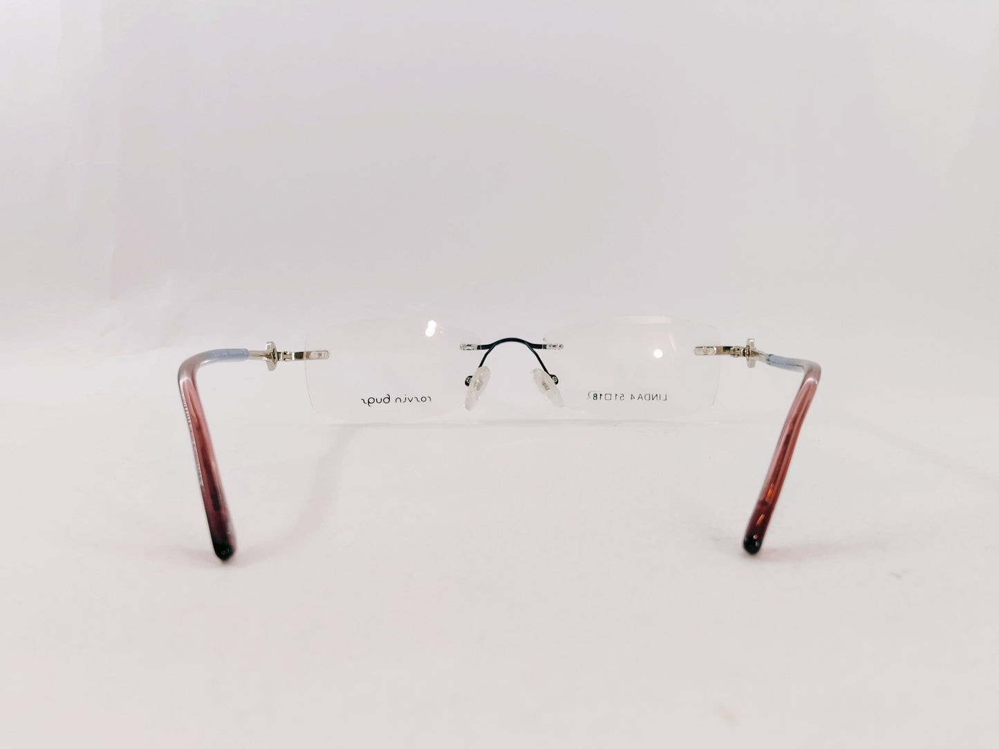 iDom Eyeglasses Rimless Rectangle Specs For Men 213474