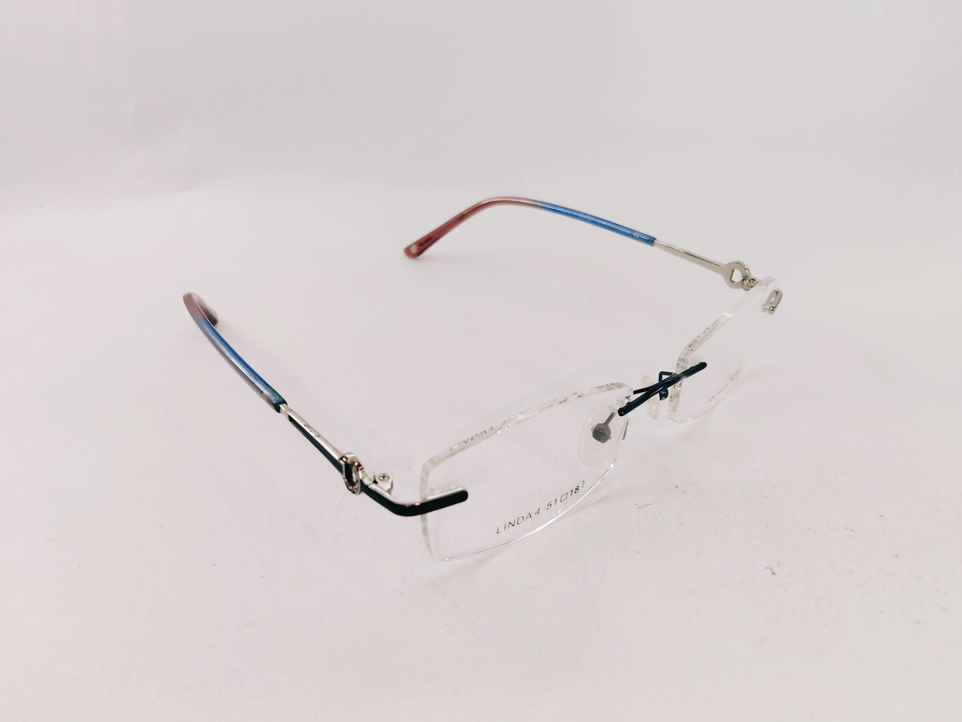 iDom Eyeglasses Rimless Rectangle Specs For Men 213474