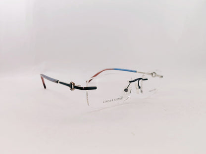 iDom Eyeglasses Rimless Rectangle Specs For Men 213474