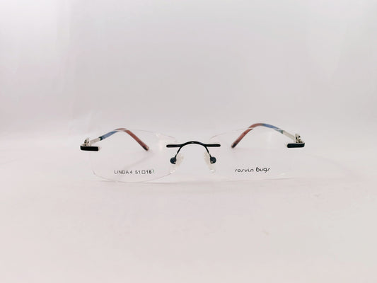 iDom Eyeglasses Rimless Rectangle Specs For Men 213474