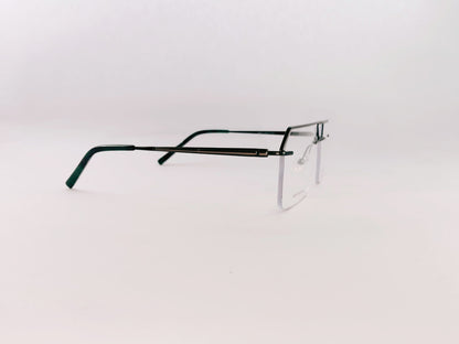 iDom Eyeglasses Rimless Rectangle Specs For Men 220803