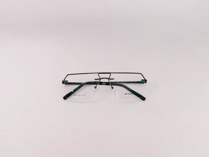 iDom Eyeglasses Rimless Rectangle Specs For Men 220803