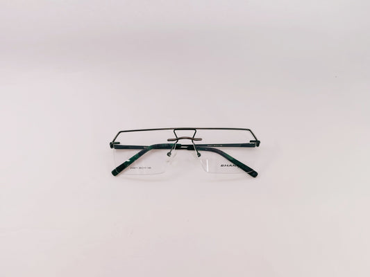 iDom Eyeglasses Rimless Rectangle Specs For Men 220803