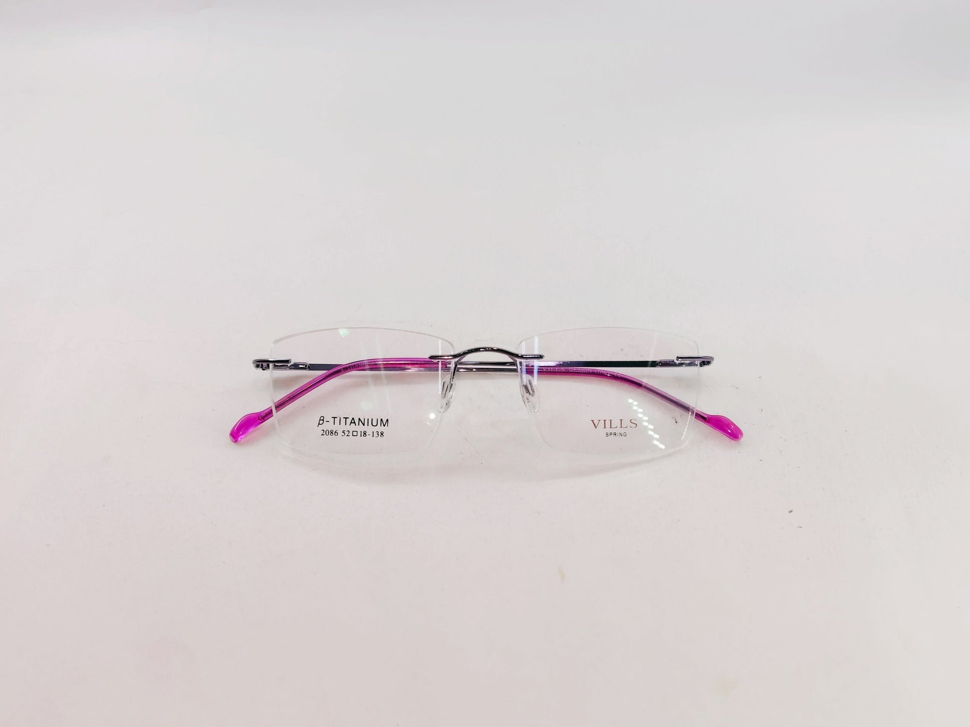 iDom Eyeglasses Rimless Rectangle Specs For Men 258791