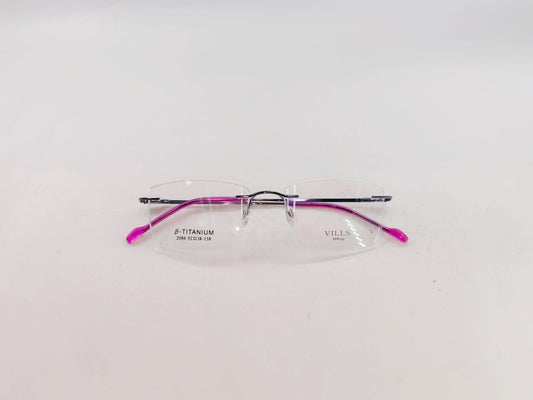 iDom Eyeglasses Rimless Rectangle Specs For Men 258791