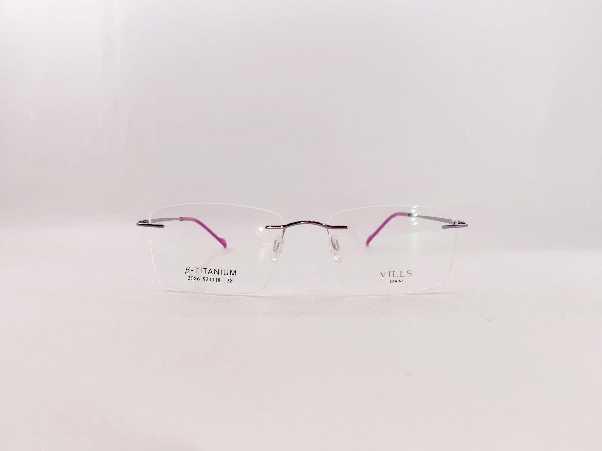 iDom Eyeglasses Rimless Rectangle Specs For Men 258791