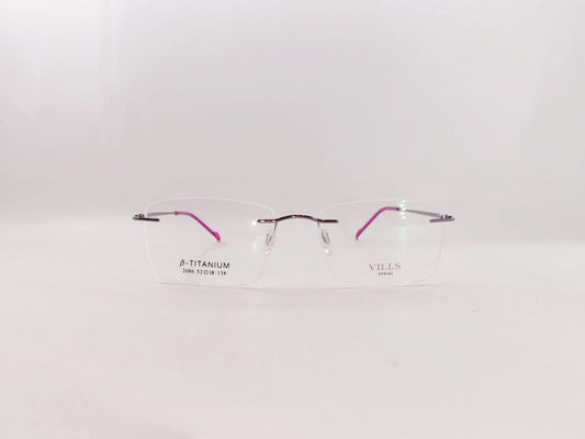 iDom Eyeglasses Rimless Rectangle Specs For Men 258791