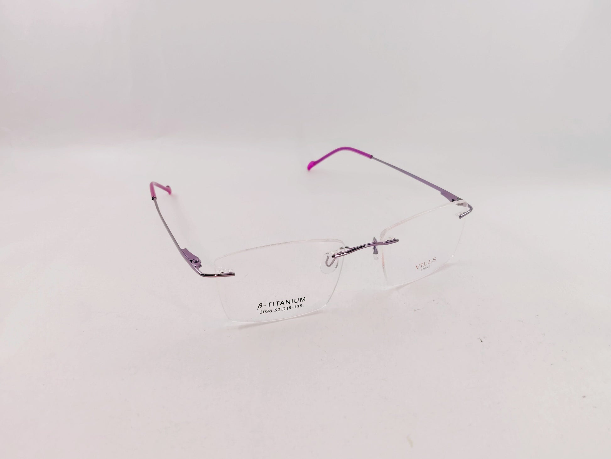 iDom Eyeglasses Rimless Rectangle Specs For Men 258791