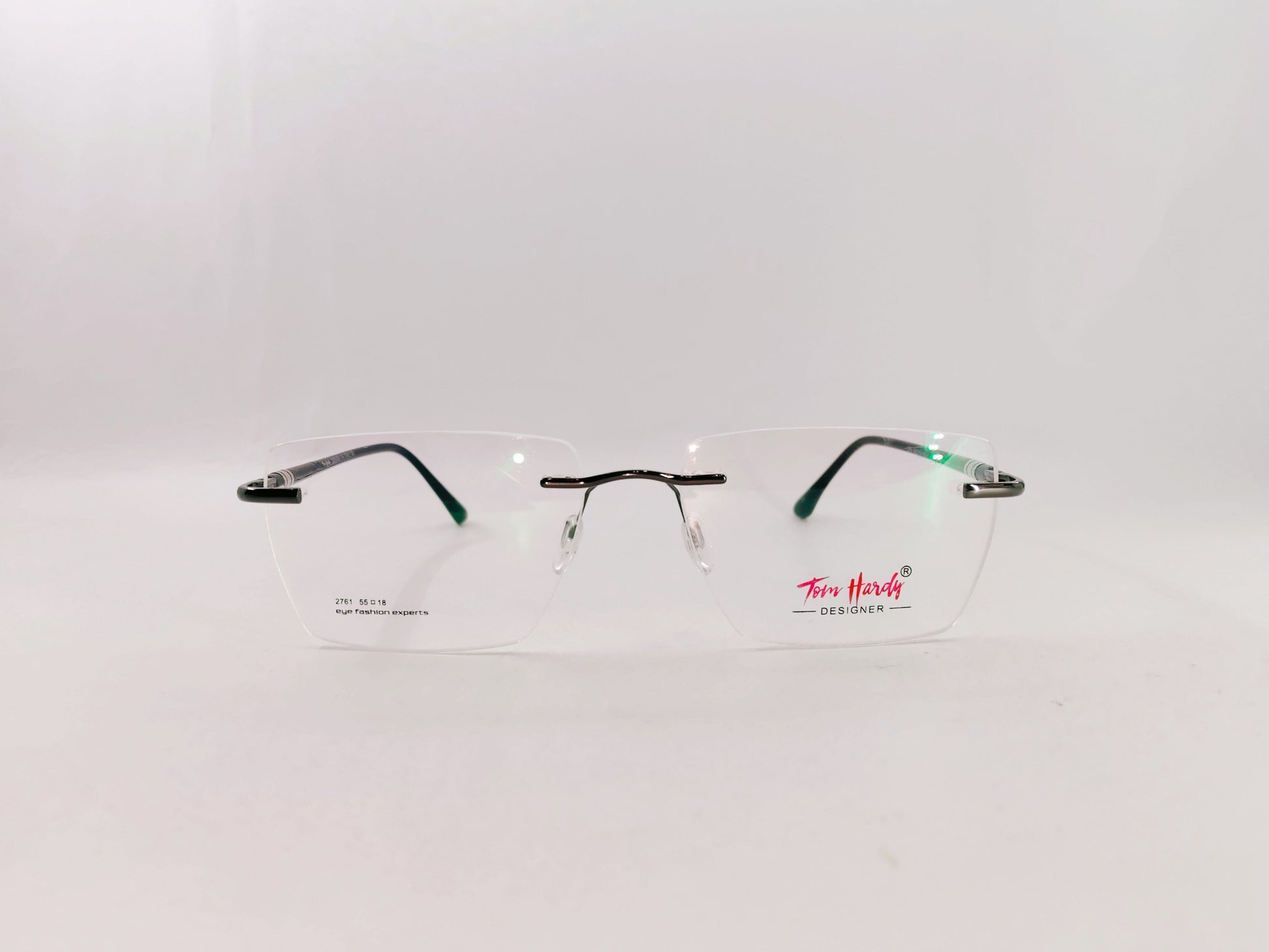 iDom Eyeglasses Rimless Rectangle Specs For Men 2761