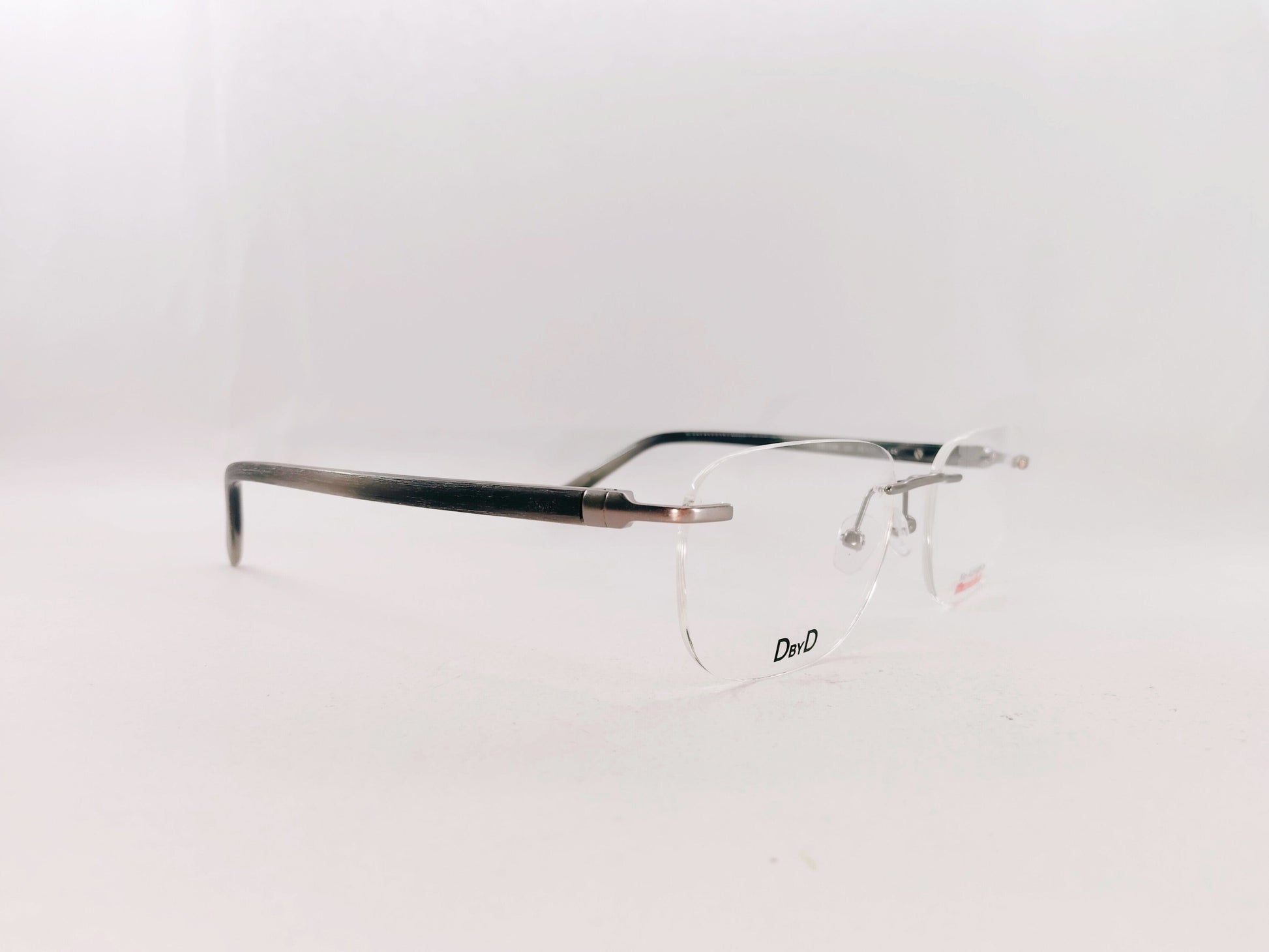 iDom Eyeglasses Rimless Rectangle Specs For Men 290962