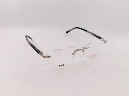 iDom Eyeglasses Rimless Rectangle Specs For Men 290962