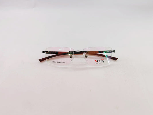 iDom Eyeglasses Rimless Rectangle Specs For Men 296851