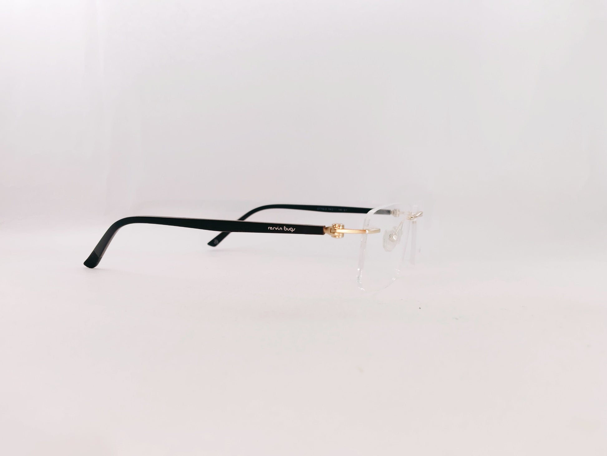iDom Eyeglasses Rimless Rectangle Specs For Men 308282