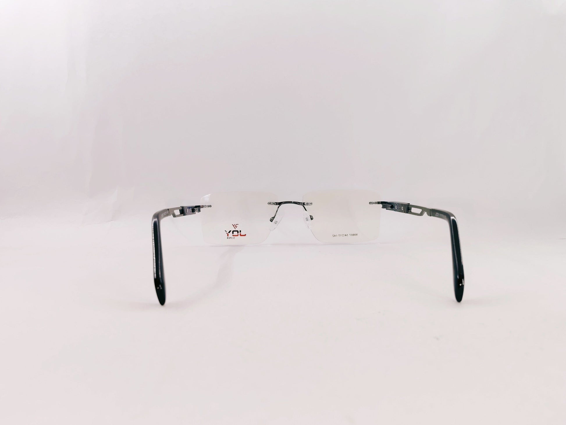 iDom Eyeglasses Rimless Rectangle Specs For Men 342831