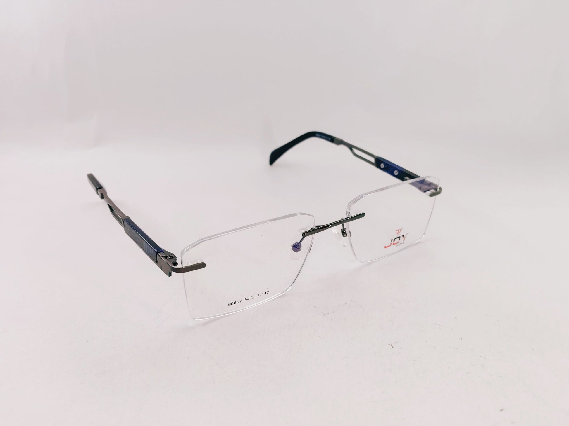 iDom Eyeglasses Rimless Rectangle Specs For Men 342831
