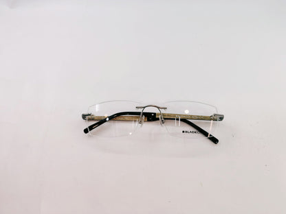 iDom Eyeglasses Rimless Rectangle Specs For Men 360688