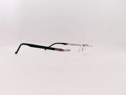 iDom Eyeglasses Rimless Rectangle Specs For Men 360688