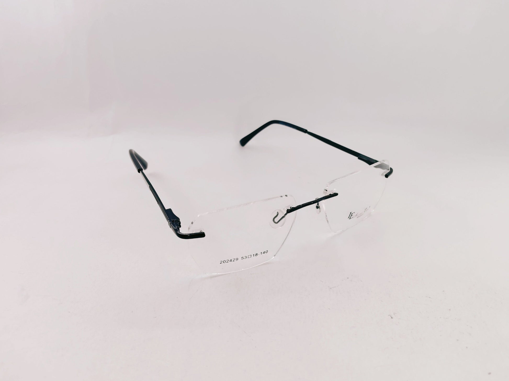 iDom Eyeglasses Rimless Rectangle Specs For Men 472178