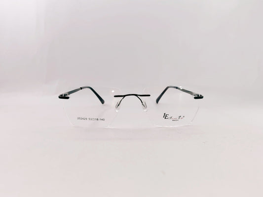 iDom Eyeglasses Rimless Rectangle Specs For Men 472178
