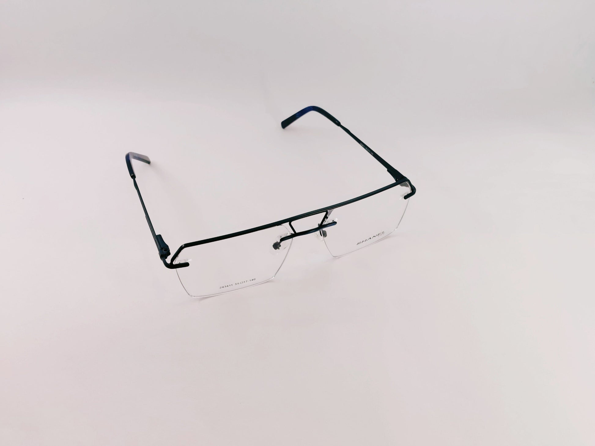 iDom Eyeglasses Rimless Rectangle Specs For Men 475481