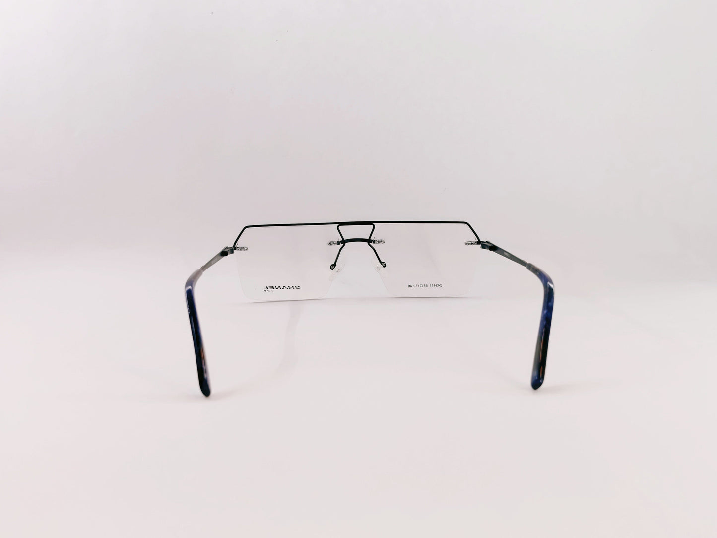 iDom Eyeglasses Rimless Rectangle Specs For Men 475481