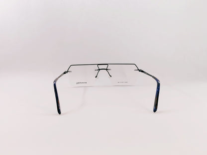 iDom Eyeglasses Rimless Rectangle Specs For Men 475481