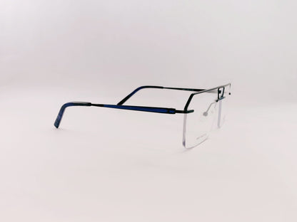 iDom Eyeglasses Rimless Rectangle Specs For Men 475481