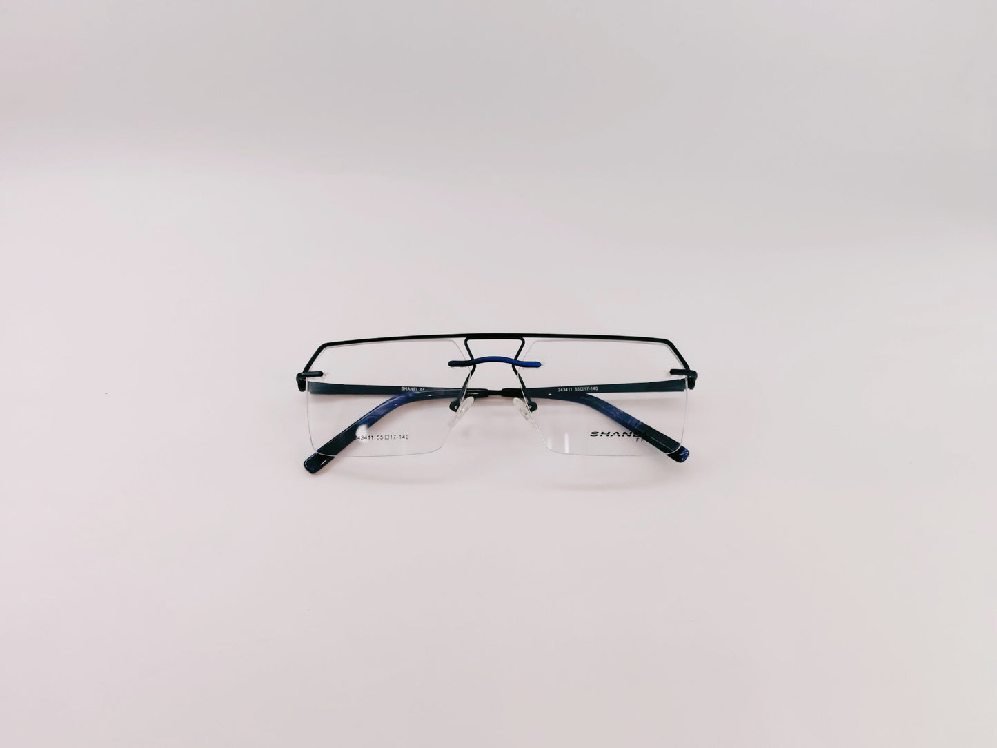 iDom Eyeglasses Rimless Rectangle Specs For Men 475481