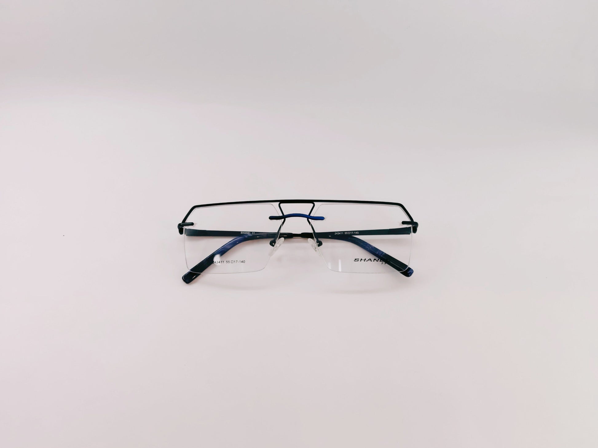 iDom Eyeglasses Rimless Rectangle Specs For Men 475481